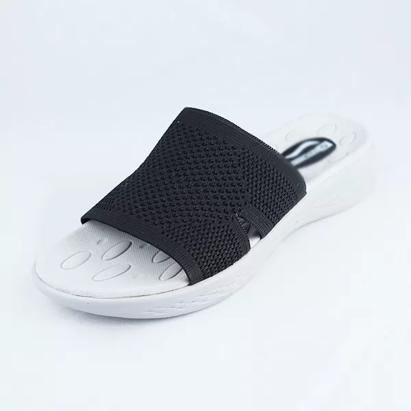 Mule pour femme SK08 noir..................  sandale médicale femme confortable Maroc